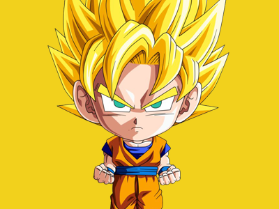 Cómo dibujar a Goku chibi