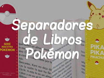 Separadores de libros de Pokémon
