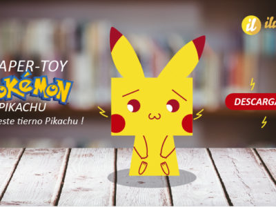 Paper Toy de Pikachu – Pokémon