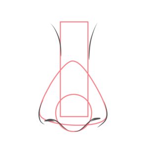 Como dibujar narices (realista) dibujar