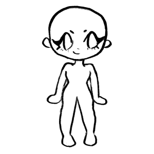 Cómo dibujar chibi (Parte 2 - Cuerpo)