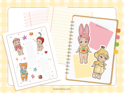 Stickers ∣ Sonny Angels